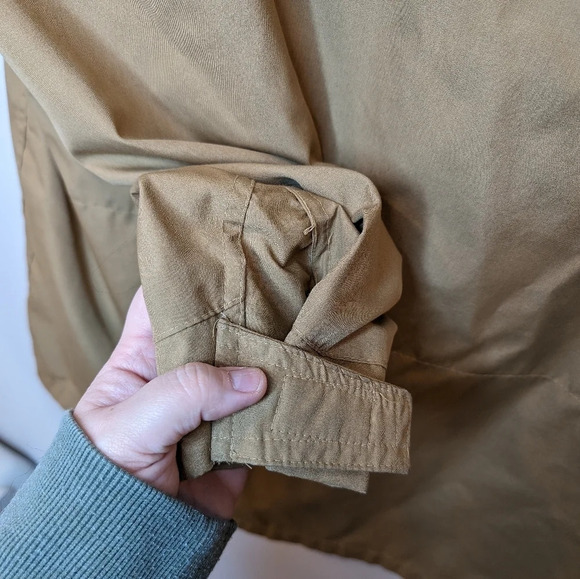 Vintage Gale-Sobel Big & Tall Camel Tan Brown Zip Up Cargo Jacket XL/2XL - Picture 14 of 14
